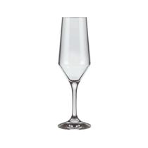 Jogo Taça Champanhe Vidro Alta Fina Buffet 186ml 12uni