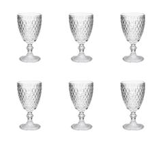 Jogo taca vidro bico abacaxi cristal 310ml Jogo taca vidro bico abacaxi cristal 310ml