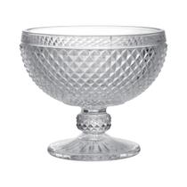 Jogo taca vidro sobremesa bico de jaca 6pcs x 300ml transparente