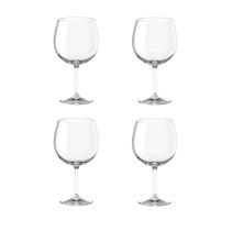 Jogo Taças de Cristal Com Titânio Para Gin Tônica (4 Peças)