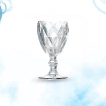 Jogo Taças Transparentes 6 Unidades Cristal Suco Agua Vidro Decoração