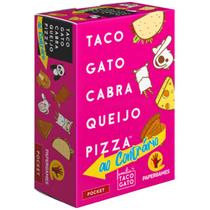 Jogo Taco Gato Cabra Queijo Pizza ao Contrario Papergames