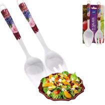 Jogo talher para salada melamine yazi c/2 peças (colher e garfo) Jogo talher para salada melamine yazi c/2 peças (colher e garfo)