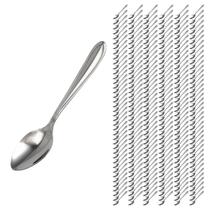 Jogo Talheres 240 Colher de Sobremesa Aço Inox Polido Buffet