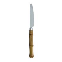 Jogo Talheres Bamboo Inoxidável 6 Un Garfo Faca Colher