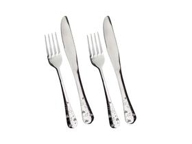 Jogo Talheres de Mesa 4 Peças Elite Aço Inox Gourmet Mix