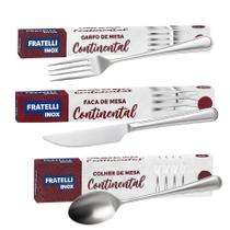 Jogo Talheres em Inox Colher Faca Garfo 36 peças Jogo Talheres em Inox Colher Faca Garfo 36 peças