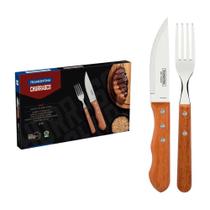 Jogo Talheres p/ Churrasco 12 Pçs Inox 22399/063 Tramontina