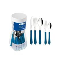 Jogo Talheres Tramontina Ipanema Inox Faqueiro 25 Peças Faca Garfo Colher Resistente