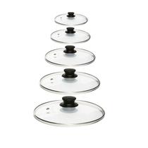 Jogo Tampa de Vidro Panela Caçarola Frigideira 16 18 20 22 24 Original