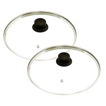 Jogo Tampas de Vidro Temperado Avulsa Para Panelas 12 e 28cm