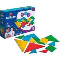 Jogo Tangram Desafio Raciocínio Lógico 0442.1 - Xalingo