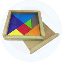 Jogo tangram em mdf