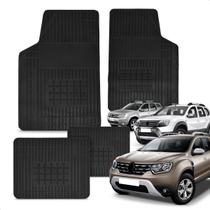 Jogo Tapete 100% Borracha Duster 2012 a 2026 Impermeável Antiderrapante Automotivo 4 Peças