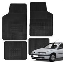 Jogo Tapete 100% Borracha Laguna 1995 a 2001 Impermeável Antiderrapante Automotivo 4 Peças