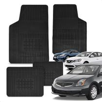 Jogo Tapete 100% Borracha Sentra 2008 a 2020 Impermeável Antiderrapante Automotivo 4 Peças