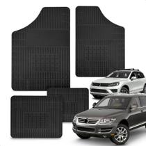 Jogo Tapete 100% Borracha Touareg 2008 a 2017 Impermeável Antiderrapante Automotivo 4 Peças Jogo Tapete 100% Borracha Touareg 2008 a 2017 Impermeável Antiderrapante Automotivo 4 Peças