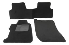 Jogo Tapete 4 Peças Civic 2007 2011 Carpete Preto Titaniun
