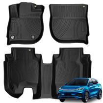 Jogo Tapete Automotivo 3D TPE Borda Alta BYD Yuan Plus 2023 2024 2025 2026 2027