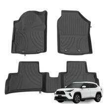 Jogo Tapete Automotivo 3D TPE Borda Alta Toyota Yaris Cross 2026
