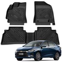 Jogo Tapete Automotivo 3D TPE ShockTap Chevrolet Onix Plus Sedan 2021 2022 2023 2024 2025 2026 Jogo Tapete Automotivo 3D TPE ShockTap Chevrolet Onix Plus Sedan 2021 2022 2023 2024 2025 2026
