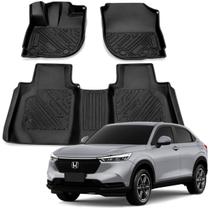 Jogo Tapete Automotivo 3D TPE ShockTap Honda HRV 2015 2016 2017 2018 a 2025 2026 Jogo Tapete Automotivo 3D TPE ShockTap Honda HRV 2015 2016 2017 2018 a 2025 2026
