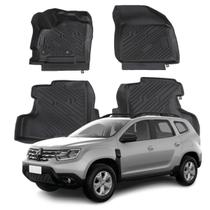 Jogo Tapete Automotivo 3D TPE ShockTap Renault Duster 2021 2022 2023 2024 2025 Jogo Tapete Automotivo 3D TPE ShockTap Renault Duster 2021 2022 2023 2024 2025