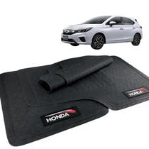 Jogo Tapete Automotivo Borracha Honda City Hatch 2022/2025