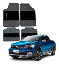Jogo Tapete Automotivo Logo Bordado Volkswagen Saveiro Volks Jogo Tapete Automotivo Logo Bordado Volkswagen Saveiro Volks