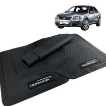 Jogo Tapete Bora 2008 2009 2010 Borracha com Logo VW Jogo Tapete Bora 2008 2009 2010 Borracha com Logo VW