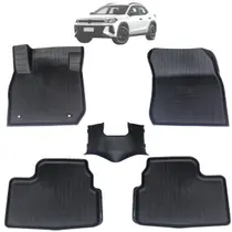 Jogo Tapete Bordas Elevadas Tipo Bandeja Tera 2025/. 5pçs