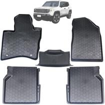 Jogo Tapete Borracha Bandeja Jeep Renegade