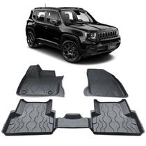 Jogo Tapete Borracha Bordas Elevadas Jeep Renegade 2015/...