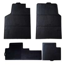 Jogo Tapete Borracha Ranger Cabine Dupla 2013 Em Diante Ford BRB Linha Stratus - 4 Peças