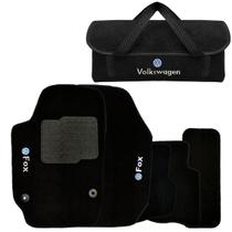 Jogo Tapete Carpete Automotivo Fox Rock In Rio 2013 a 2015 + Bolsa Porta Malas - VOLKSWAGEN