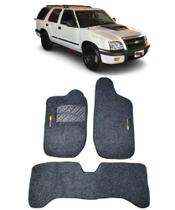 Jogo Tapete Carpete Bordado Chevrolet Blazer 1996 a 2005 - Grafite-300.323GRF Jogo Tapete Carpete Bordado Chevrolet Blazer 1996 a 2005 - Grafite-300.323GRF