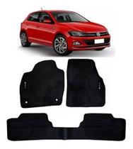 Jogo Tapete Carpete Bordado Volkswagen Novo Polo 2018 A 2020 - 100.345GRF