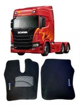 Jogo Tapete Carpete Com Bordado Scania Ntg 2021 - 500.649PTO Jogo Tapete Carpete Com Bordado Scania Ntg 2021 - 500.649PTO