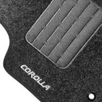 Jogo Tapete Carpete Corolla 2009 a 2014 Grafite