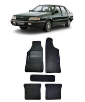 Jogo Tapete Carpete Ford Versailles/Royalle 1992 a 1996 com Logo Bordado Preto-200.322PTO Jogo Tapete Carpete Ford Versailles/Royalle 1992 a 1996 com Logo Bordado Preto-200.322PTO
