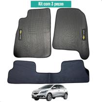 Jogo tapete chevrolet onix 2012 2013 2014 2015 2016 2017