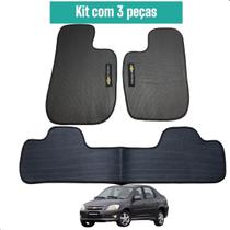 Jogo tapete chevrolet prisma 2006 2007 2008 2009 2010 2011 2012