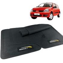 Jogo Tapete Clio 2000 2001 2002 2003 2004 Borracha com Logo