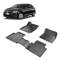 Jogo Tapete Compativel Vw Polo 2017 a 2027 Em Diante (5 Pcs)