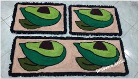 Jogo Tapete Cozinha Frufru 03 pçs