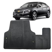 Jogo Tapete Cruze 2012 2013 2014 2015 Borracha com Logo - CHEVROLET