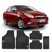Jogo Tapete de Borracha automotivo fiat Grand Siena