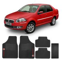Jogo Tapete de Borracha automotivo fiat Siena Jogo Tapete de Borracha automotivo fiat Siena