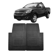 Jogo Tapete de Borracha Chevrolet Montana 2010 A 2021 2 Pçs