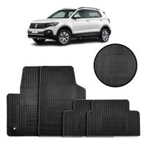 Jogo Tapete de Borracha Volkswagen T-cross 2019 a 2022 4 Pçs